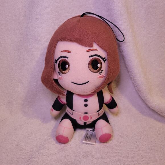 Great Eastern Entertainment My Hero Academia Ochaco Hero Costume Sitting Plush - Picture 1 of 5